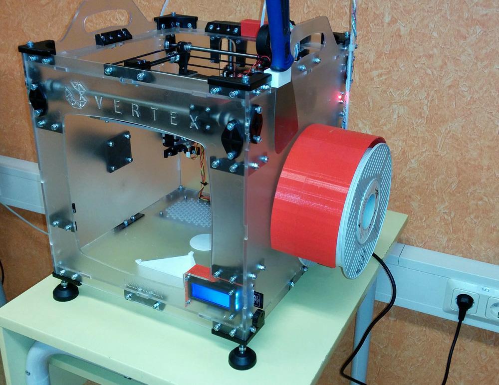 3D printimine HTG-s HTG-s kasutame hetkel 3D-printerit Velleman Vertex K8400. FDM tehnoloogia.
