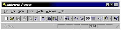 2 Access 97 for Windows 2.1 Mis on Access? Access97 kuulub MS Office Professional paketti kõrvuti Wordi, Exceli, Schedule+ ja PowerPointiga.