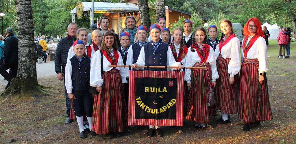 Ruila Põhikooli segarühm Lätis - reis täis tantsu ja uusi tutvusi 5 Ruila Põhikooli segarühm võttis juuli alguses ette reisi Lätti, et osaleda 6.-7.