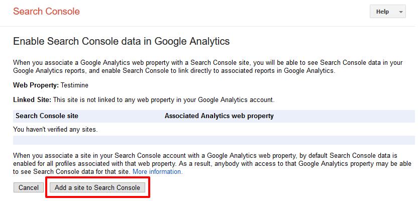 Kas Google Search Console on sisse lülitatud (2)?