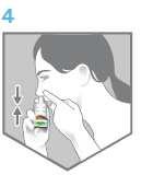Otsiku suund hoidke natuke ninavaheseinast eemale. Alustage aeglaselt nina kaudu sissehingamist.