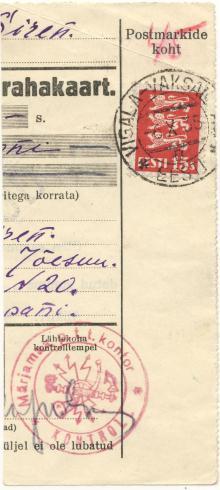 Postiagentuurid Esimesed avati 1918. aastal Riigikogus võeti 21.03.