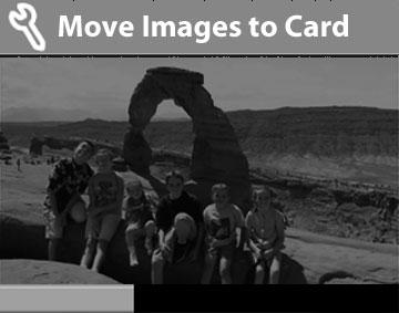 MÄRKUS Mälukaardi sisestamise järel saab vaadata ainult kaardil olevaid pilte. Kui soovite vaadata sisemälus talletatud pilte, peate mälukaardi esmalt eemaldama.