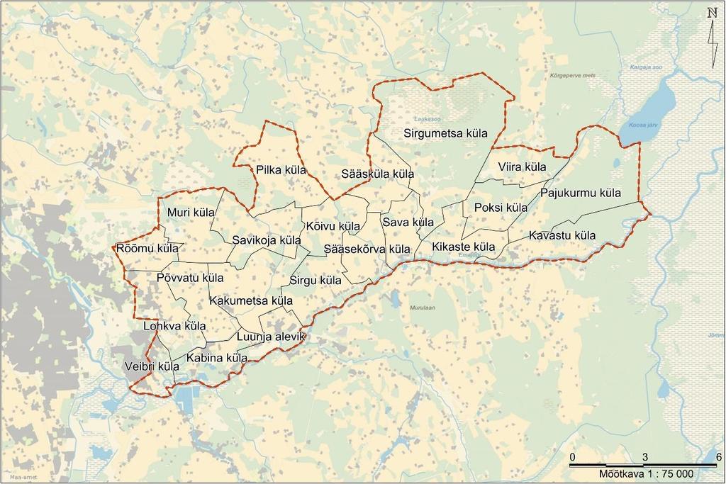 1 Üldosa 1.1 Luunja valla üldiseloomustus 1.1.1 Asukoht Luunja vald on Tartumaa idaosas paiknev kiiresti arenev omavalitsus, hõlmates nii moodsaid elamualasid kui puutumatu loodusega piirkondi.