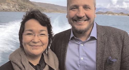 Island på besøg i Sydgrønland Naalakkersuisoq Ane Lone Bagger for Uddannelse, Kultur, Kirke og Udenrigsanliggender og den islandske udenrigsminister Gulaugur bór bórarson mødtes i sidste uge på en