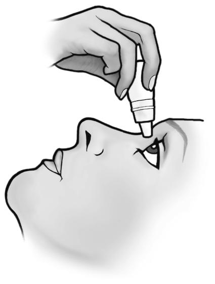 Vajutage sõrmega ninapoolset silmanurka või sulgege silm 2 minutiks. See aitab vältida ravimi sattumist ülejäänud organismi. 6.