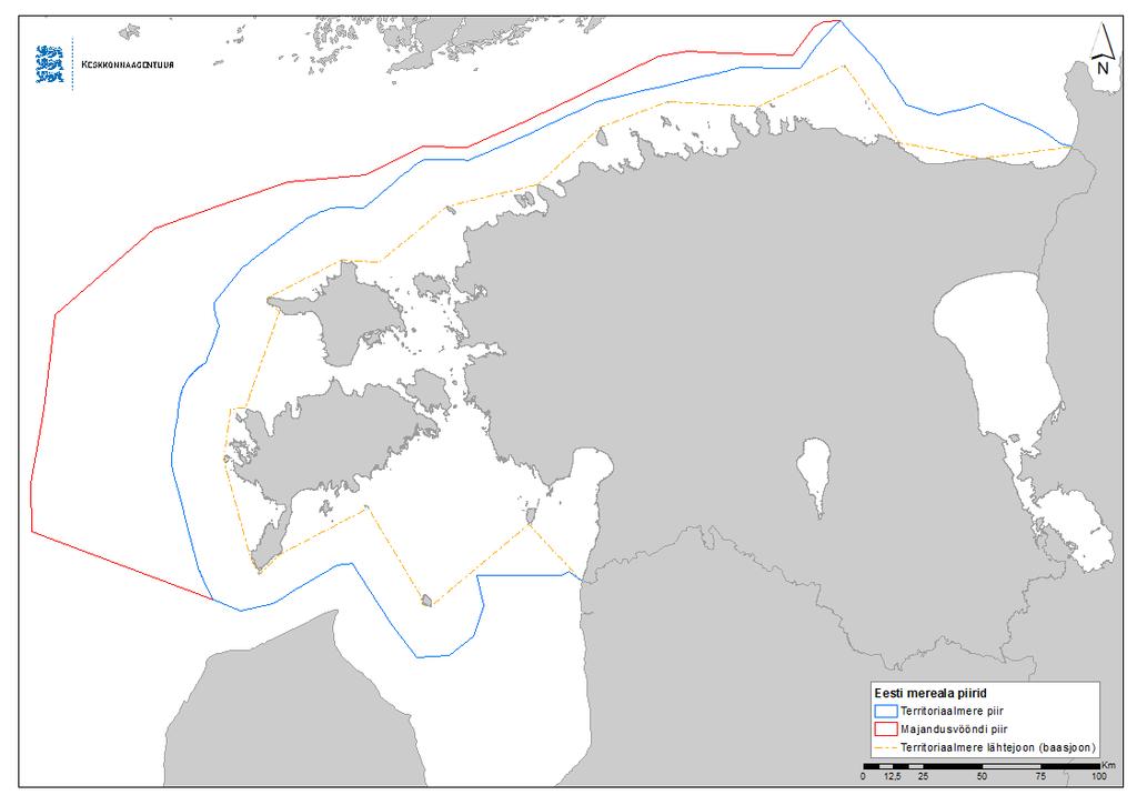 1. Eesti mereala iseloomustus Eesti mereala on jagatud kolmeks (vastavalt merealapiiride seadusele 1 ): sisemeri, territoriaalmeri ja majandusvöönd (Joonis 1). Joonis 1.