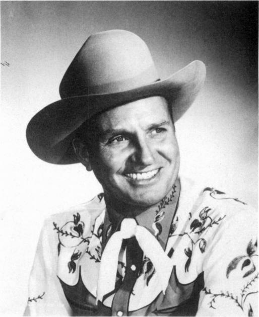 Autry remembered the occasion in his autobiography: I was on the air with Melody Ranch and when we took to the road the show went with us. We did one broadcast from the back of a rail car in.