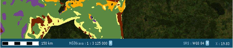 Kogu Läänemerd hõlmavate kaartide koostamisel, näiteks EMODnet geoloogia pilootprojekti raames (joonis 2.