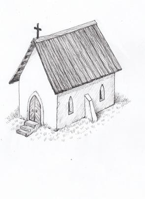 Hoone, mida on kutsutud ka väikeseks kirikuks, on varemetes 1740. aastast, mil välk selle põlema lõi. 2018. ja 2019.