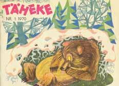 Sa hoiad käes lasteajakirja Täheke 2015. a jaanuarinumbrit. Esimene Täheke ilmus jaanuaris 1960.