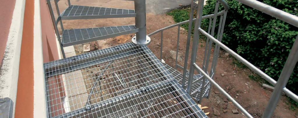 Keerdtrepid Metal Disain OÜ poolt valmistatavad keerdtreppe kasutatakse enamasti evakuatsioonitreppidena, samuti on nad sobivad tehastesse, ladudesse, tööstusobjektidele jne.