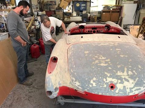 Getting a New Life - Restoration Underway Here is an update on my 1957 Corvette restoration.