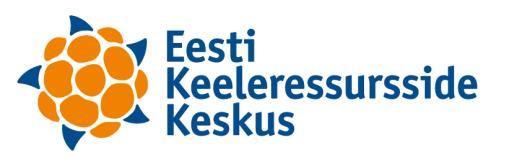 Konverentsi toetavad: Eesti Keele Instituut Haridus- ja Teadusministeerium (Hasartmängumaksu Nõukogu)