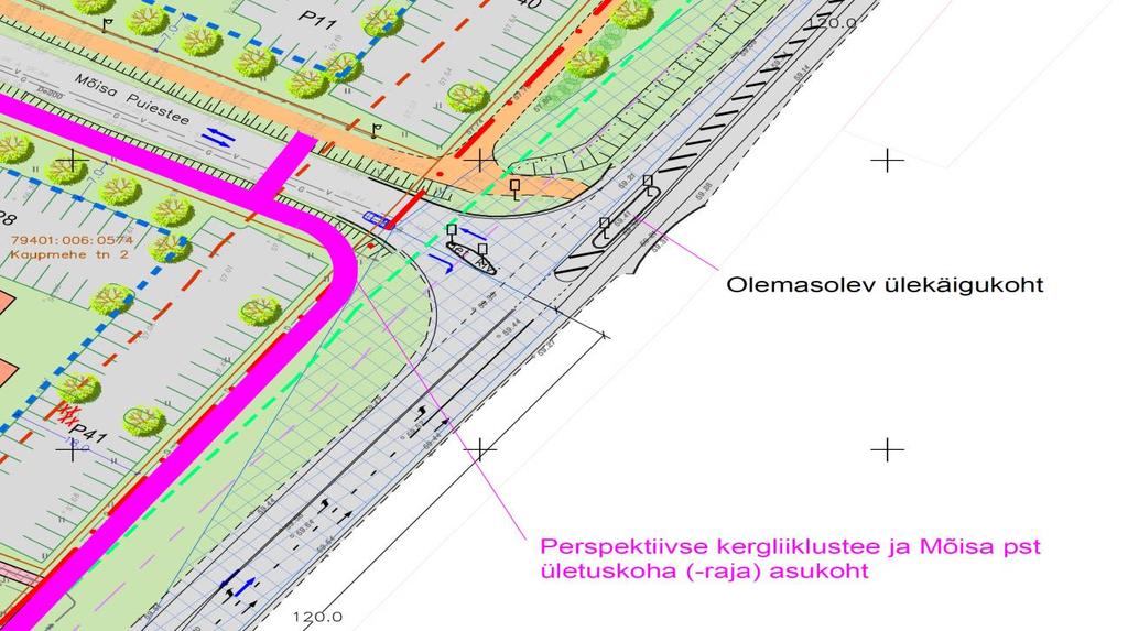 Kuupäev: 2018-10-16 Versioon: 20/30 Perspektiivselt on vajalik rajada kergliiklustee ka Vana Narva mnt Tartu valla poolsele küljele.