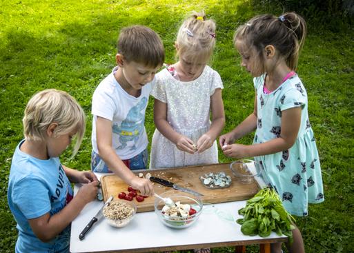 Laste toiduteadlikkuse ja söömisharjumuste kujundamine Tervisejooks linnatänavatel Õpetajaraamat