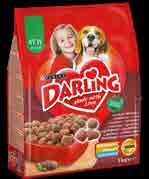 Kuivsööt koertele Darling, 3 kg* liha-juurvilja linnuliha-juurvilja 1.