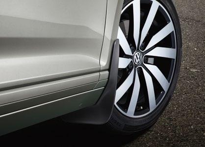 tarvikud 02 02 Porisirmid Kauakestvad ja vastupidavad: Volkswageni originaalsed porisirmid kaitsevad auto põhja ja kaitseraudu efektiivselt liigse mustuse eest.