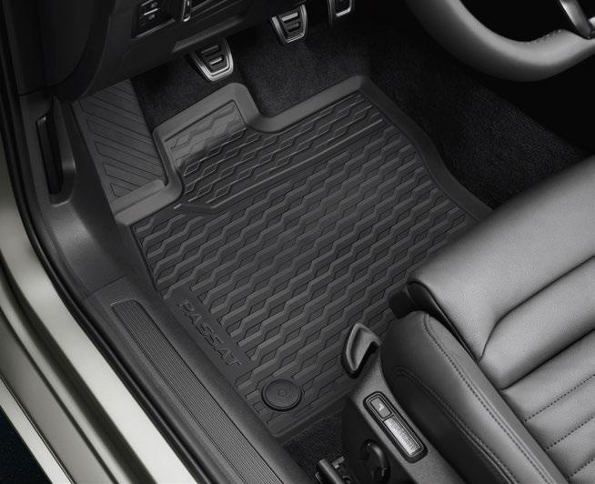 01 01 Ilmastikukindlad põrandamatid Volkswageni originaalsed ilmastikukindlad põrandamatid kaitsevad teie auto salongi mustuse ja niiskuse eest.