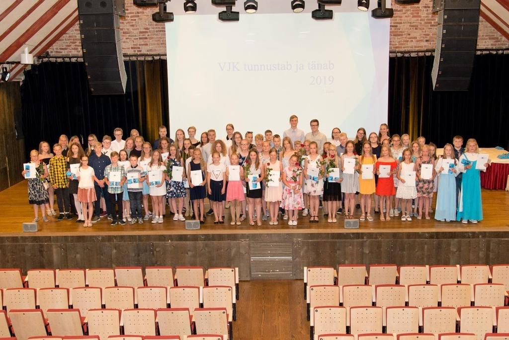Tänuüritus VJK tunnustab ja tänab 7. juunil toimus Pärimusmuusika aidas traditsiooniline Jakobsoni kooli tänuüritus VJK tunnustab ja tänab.