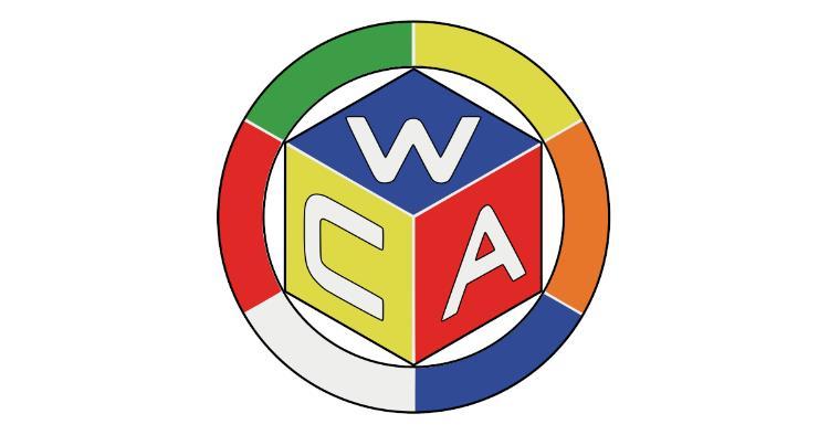 joonis 14 WCA logo Registreerumine toimub eranditult nende veebilehel nende juhendamise järgi. Paljud võistlused on seotud osalemistasuga. Regulatsioonid ja reeglid on kirjas WCA veebilehel.