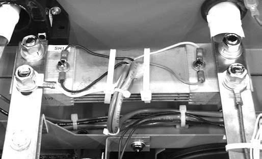 section 6 troubleshooting 6.4.3 Power Shunt Installation caution Instability or oscillation in cutting current can be caused by improper dressing of shunt pick-up leads.