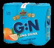 LE COQ G:N LONG DRINK GRAPEFRUIT 5,5% 6 x 0,5 l Алкогольный напиток SIIDER SOMERSBY 4,5% 6 x 0,33 l Apple, Pear Сидр VIIN VIRU VALGE 40% Original 40%, Green Apple 37,5%