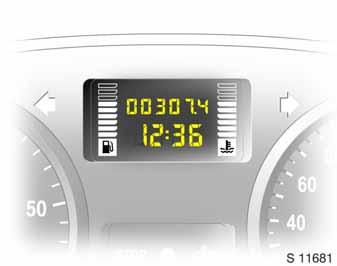 Spidomeeter Sõidukiiruse näidik. Teatud autode versioonid on varustatud püsikiiruse regulaatoriga 3 1), mis piirab maksimaalset kiirust. Nähtava juhisena on armatuurlaual hoiatussilt.