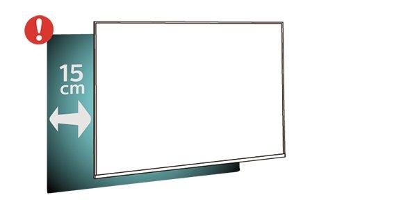 4 Seadistamine 4.1 Lugege ohutusjuhiseid Seinale paigaldamine Teie telerit saab kasutada koos VESA-standardile vastava seinakinnitusega (ei kuulu komplekti).