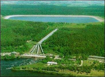 Joonis 8. Geesthacht PEJ (Saksamaa) 120 MW, 78 m, 600 MWh, töös alates 1958.a. Asub Saksamaa põhjaosas, Hamburgi lähedal, Elbe jõe kaldal.