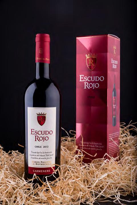 Rothschild Escudo Rojo Carmenere Tšiili Baron Philippe de Rothschild i Tšiilit esindav punavein. Pärast hävinemist Bordeaux viinamarjaistandustes 19.