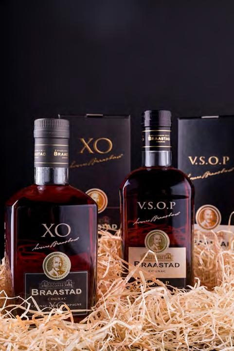 Braastad XO ja VSOP Cognac Prantsusmaa Braastad on väike, endiselt perekonna juhtimise all olev, kõrgelt hinnatud konjakimaja.