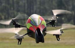 Drone Parrot on nelja tiivikuga