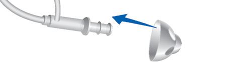 Standardkuularite vahetamine (LifeTip) X Tõmmake kasutatud kuular välja ja sisestage uus kuular. Standardtorude vahetamine (ThinTube) X Keerake kasutatud toru lahti ja uus toru külge.