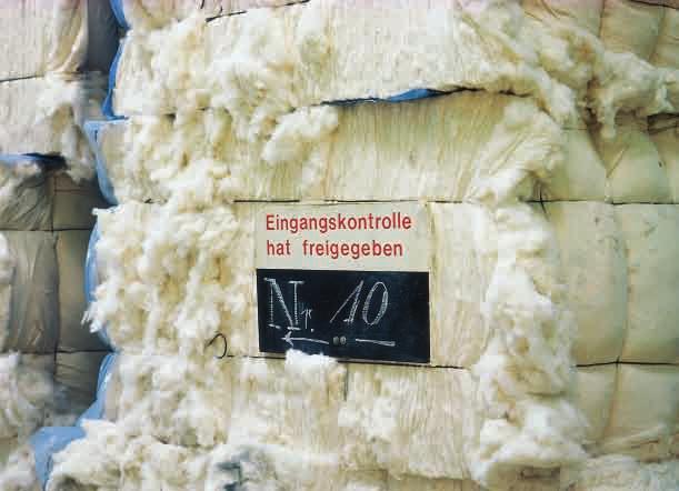 Deutsche Bundesbank Euro pangatähtede paber valmistatakse tekstiilitööstuses tekkivatest puuvillajäätmetest.