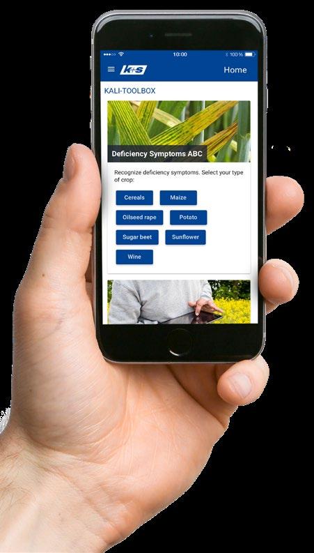 Kui teie taimed näitavad tõsiseid puudustunnuseid, siis võite kasutada Nutrient Deficiency ABC-d meie veebilehel www.kali-gmbh.