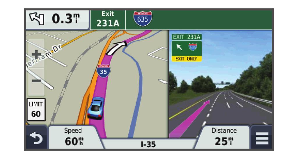 Sinu teekond kaardil TEADE Kiiruspiirangu funktsioon on üksnes informatiivne ega vabasta juhti vastutusest järgida kõiki kehtivaid kiiruspiiranguid ja kasutada ohutuid sõiduvõtteid.