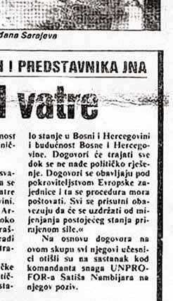 1993 OSLOBOĐENJE OSLOBOĐENJE on Bosnia päevaleht, tõlkes Vabastamine.
