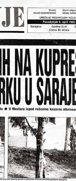 Lehe toimetuses töötas bosniakke, Bosnia serblasi ja Bosnia horvaate. Kui algas sõda, ei lahkunud ükski töötaja, kuigi neile anti selleks võimalus.