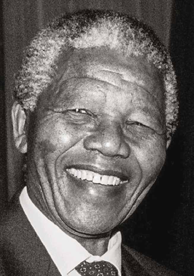 Elus ei ole tähtis pelgalt asjaolu, et oleme elanud. Tähtis on see, mida oleme muutnud teiste elus, on Nelson Mandela öelnud. 1988 NELSON ROLIHLAHLA MANDELA NELSON ROLIHLAHLA MANDELA suri 5.
