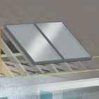 Kollektori võib paigaldada katusekividele. Survestamata päikeseenergiasüsteem Päikesekollektorid täidetakse veega ainult juhul, kui päikeselt saadakse piisavalt soojust.