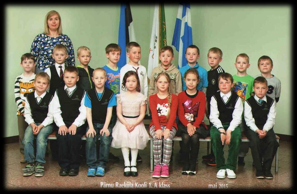 ESIMESED KLASSID 2014. aastal alustas Pärnu Raeküla Koolis kooliteed 56 õpilast kolmes paralleelklassis: 1.