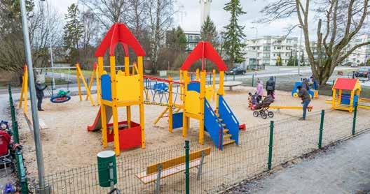 Since that time, regular technical maintenance and development has been performed at public playgrounds in the Environment Department s jurisdictions.