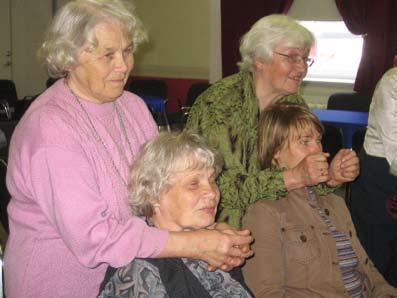 MAI 2007 uudised Koduvald lk 5 Südamenädal Saue vallas päädis eakate peoga Südamenädala ürituste kavva mahtusid tasuta osalemised aeroobikatundides ja Laagri ujulas ning tervisliku seisukorra