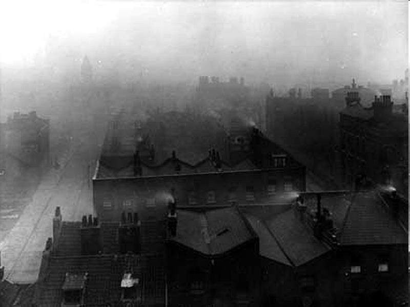 Õhusaaste ajaloost Üks suurim kaasaja õhusaastega seotud tragöödia toimus Londonis 1952.