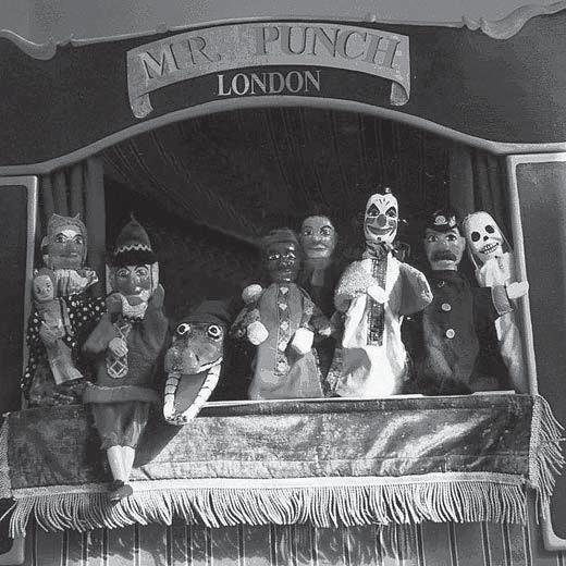 INGLISMAA / ENGLAND HÄRRA PUNCHI SEIKLUSED THE ADVENTURES OF MR PUNCH Konrad Fredericks Performer Esitaja Konrad Fredericks Puppets by Nukumeister Fred Tickner
