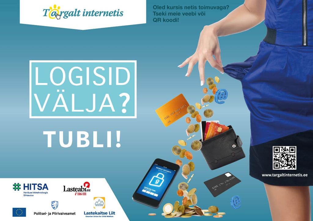 Targalt internetis Targalt internetis koolipäevadel on osalenud üle 30 000 Eesti lapse! Targalt internetis projekti raames külastasid meie 31 juhendajat ja 3 veebikonstaablit koole üle Eesti.