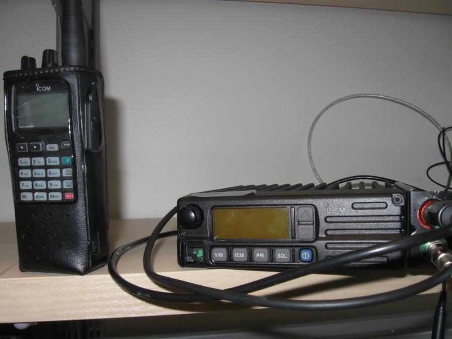 ICOM A-110Transceiver 25 khz channel spacing, an extra version - 8.