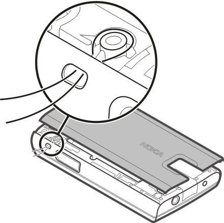 Alustusjuhend 13 Avage USB-liidese kaas ning ühendage USB-kaabel seadmega. Peakomplekt Hoiatus: Peakomplekti kasutamine võib summutada ümbritsevaid helisid.