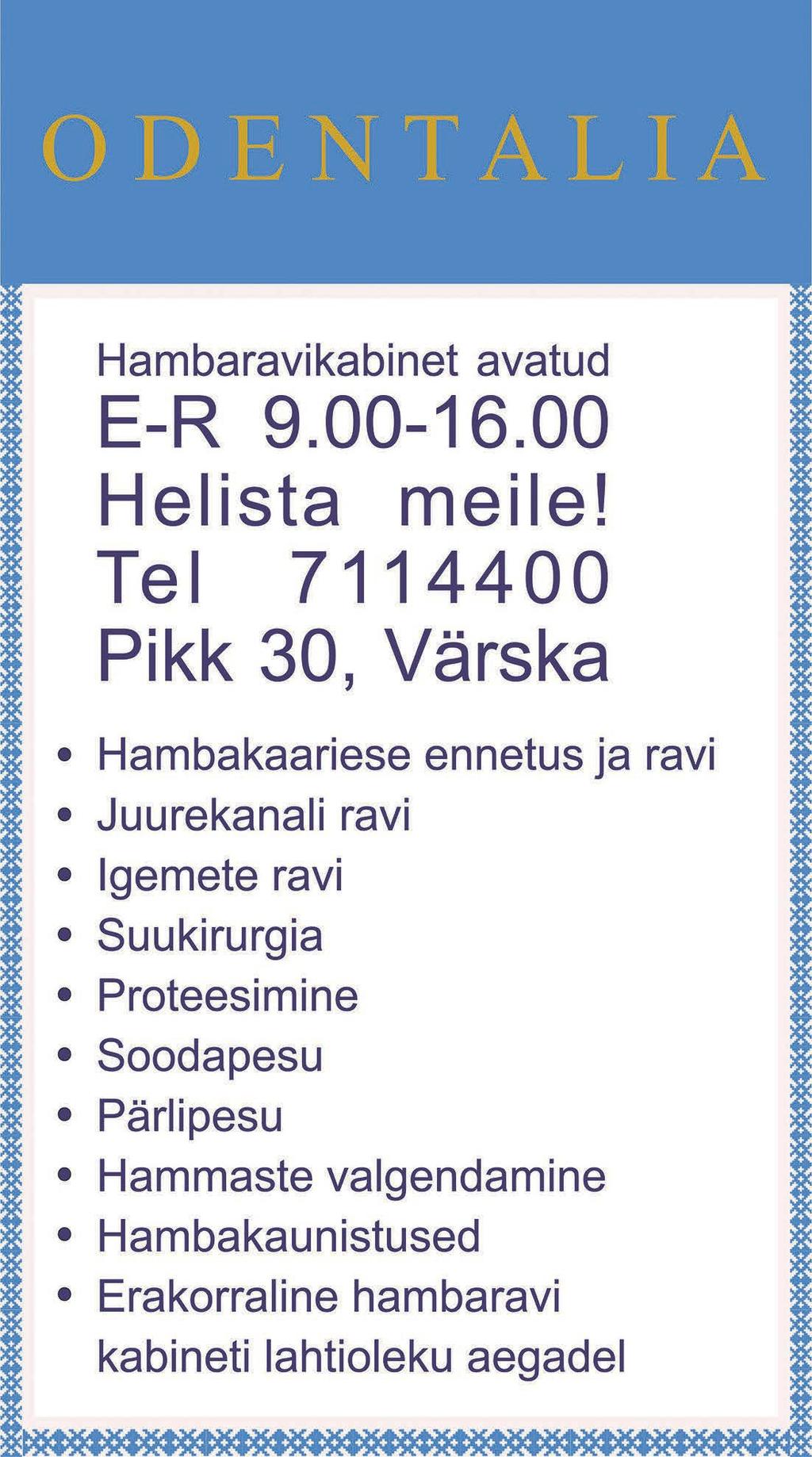 8 Setomaa valla heakorraeeskiri (lühendatud versioon) Setomaa Vallavolikogu määrus nr 6, Värska 21.02.